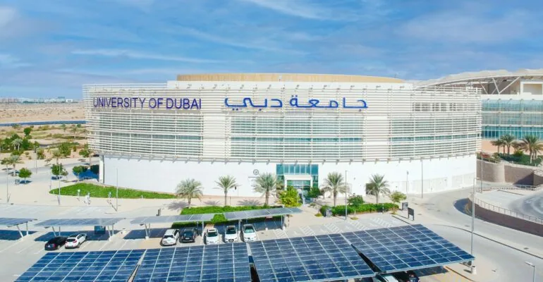Solar project at University of Dubai